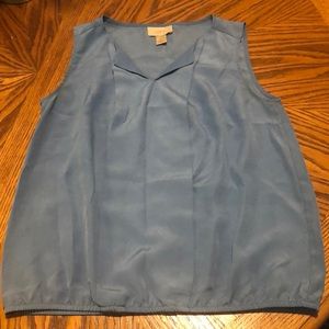 Blue blouse from “LOFT”